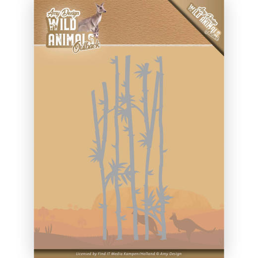 Amy Design Dies Wild Animals Outback Bamboo Grass ADD10204