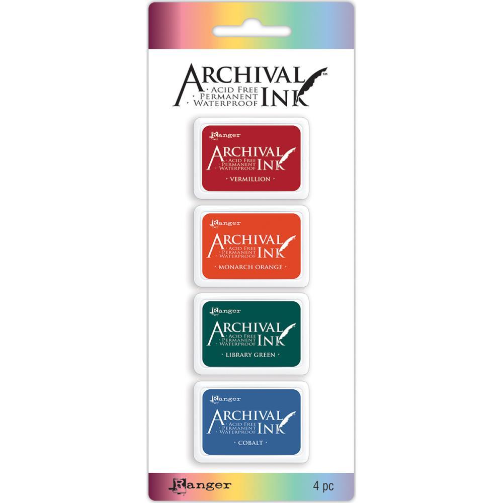 Archival Mini Ink Pad (Kit 1) AIMK57673 4 Colours 
