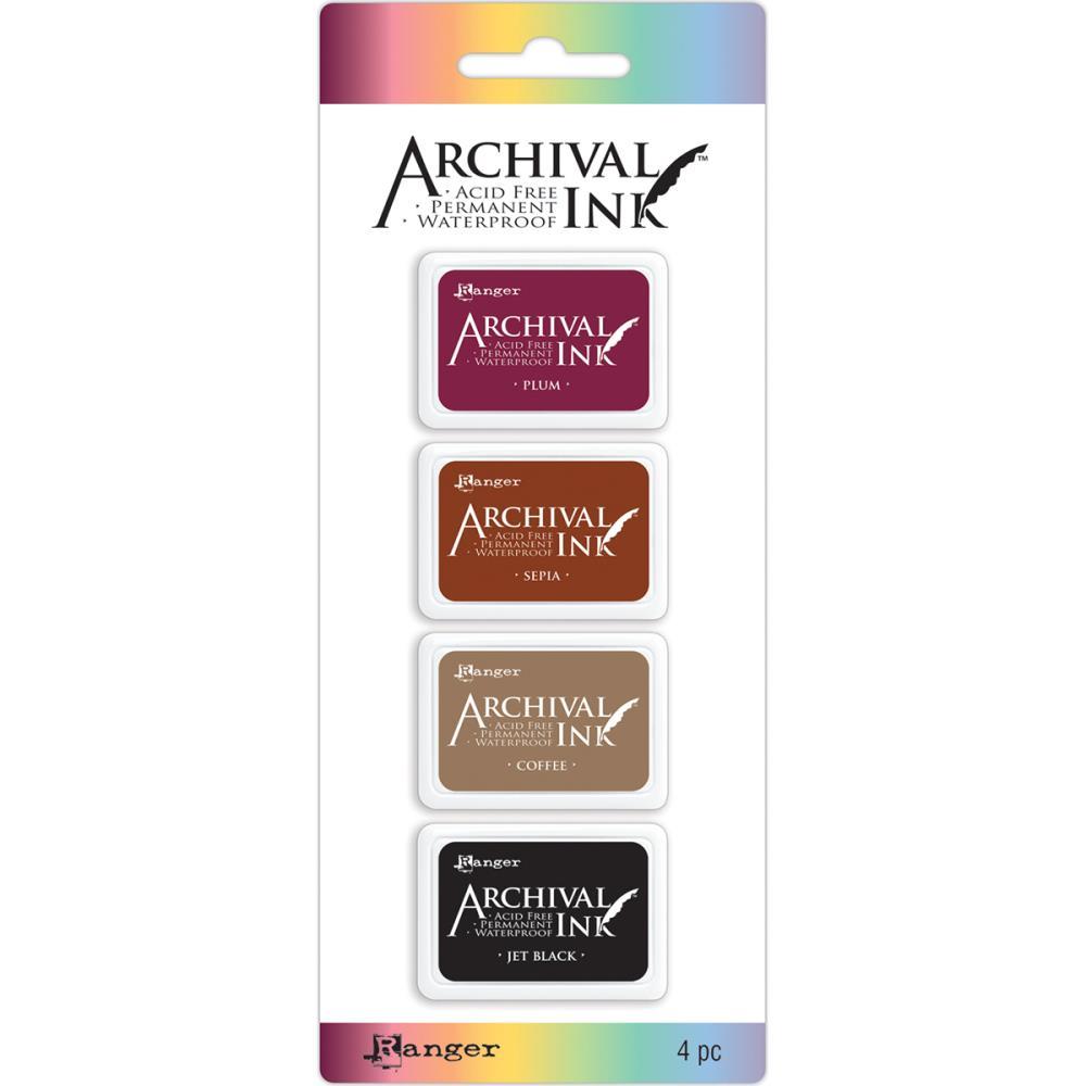Archival Mini Ink Pad (Kit 2) AIMK57680 4 Colours