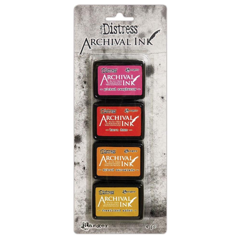 Tim Holtz Distress Archival Mini Ink Pads - Kit #1
