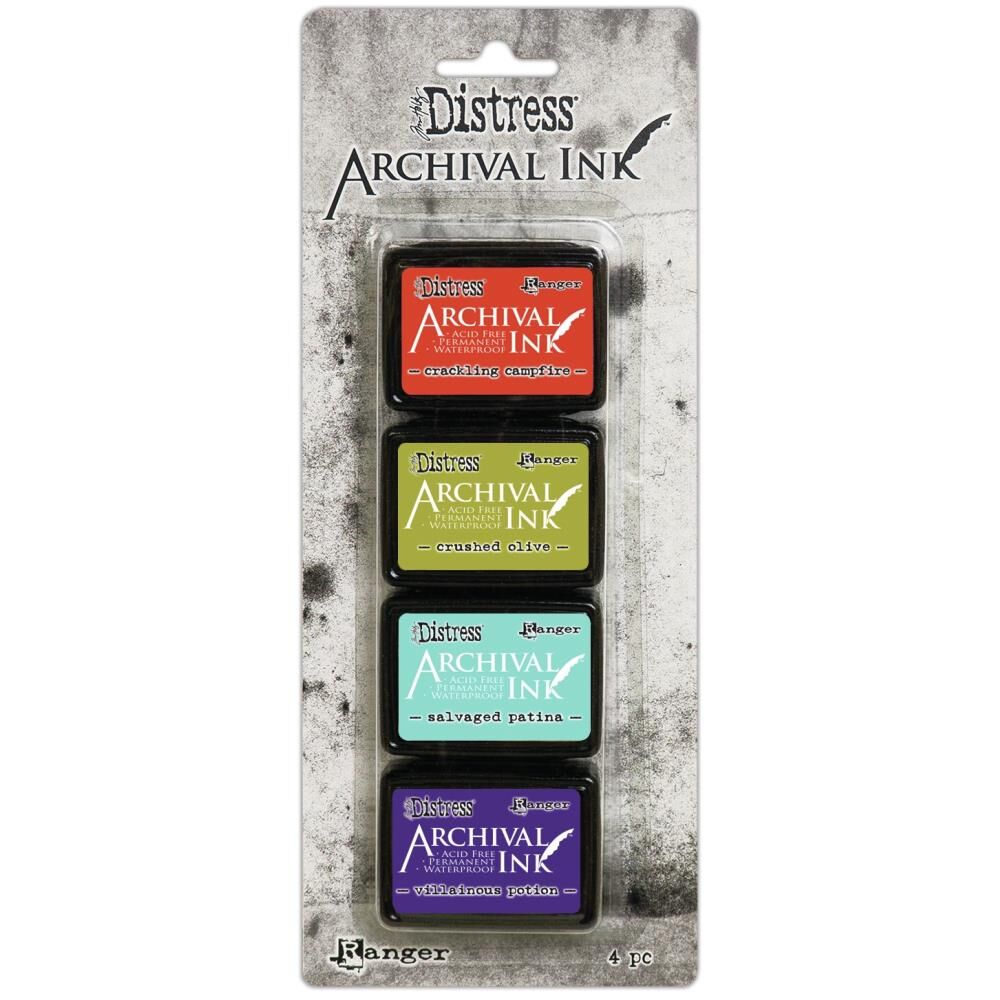 Tim Holtz Distress Archival Mini Ink Pads - Kit #5