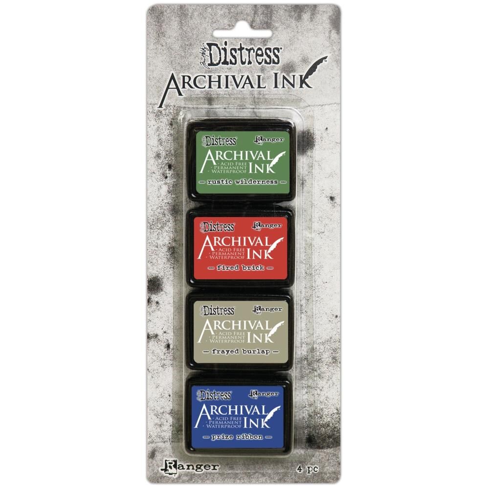 Tim Holtz Distress Archival Mini Ink Pads - Kit #6