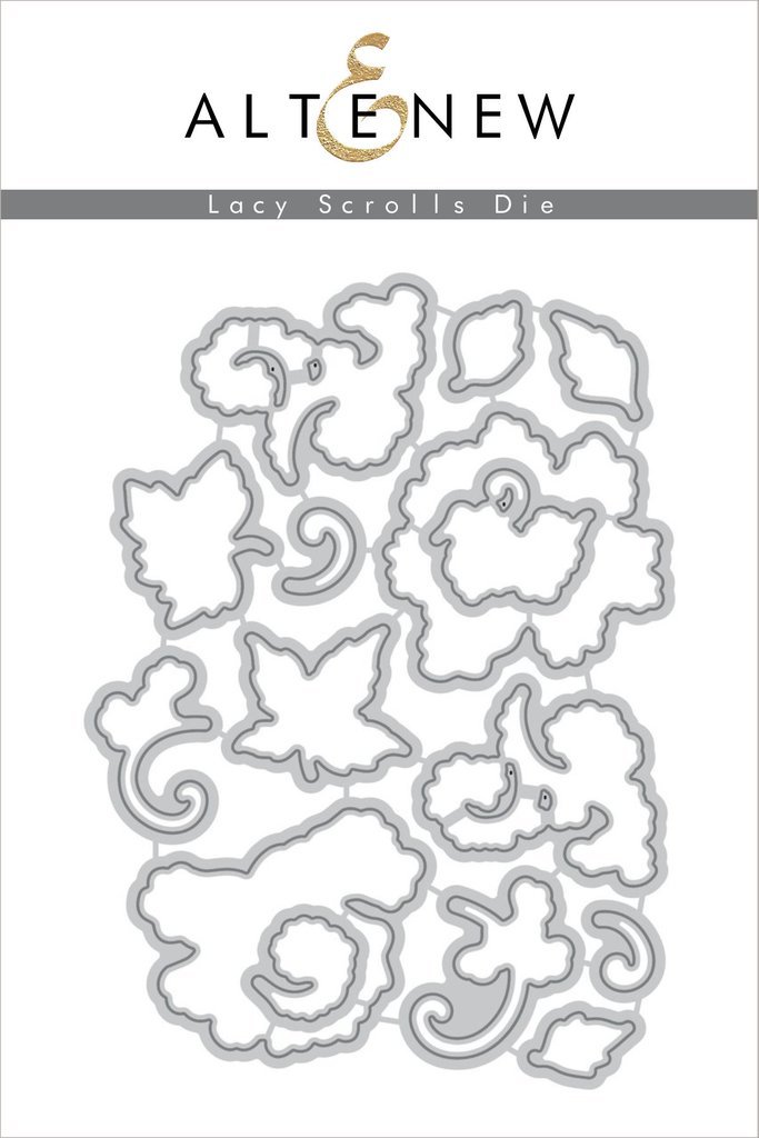 Altenew Lacy Scrolls Die Set 