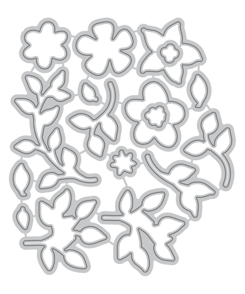 Altenew Doodle Blooms Die Set 