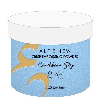 Altenew Embossing Powder Caribbean Sky Coast