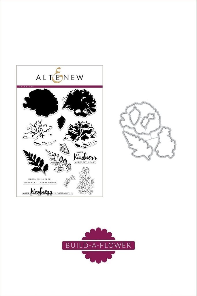 Altenew Build-A-Flower Carnation Die and Stamp Bundle