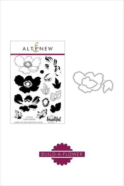 Altenew Build-A-Flower Anemone Die and Stamp Set