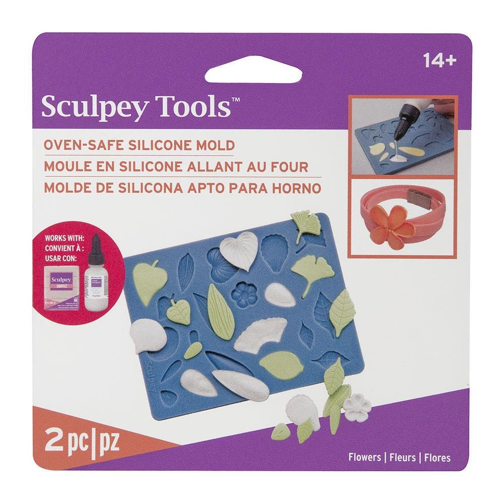 Sculpey Silicone Mold Flowers
