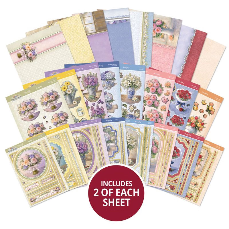 Hunkydory Crafts Floral Arrangements Designer Deco-Large Collection