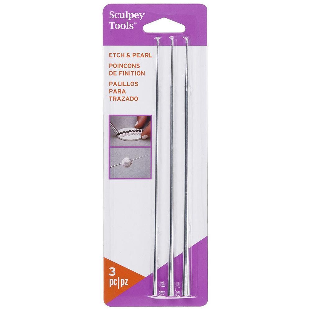 Sculpey Etch 'n Pearls 3/Pkg