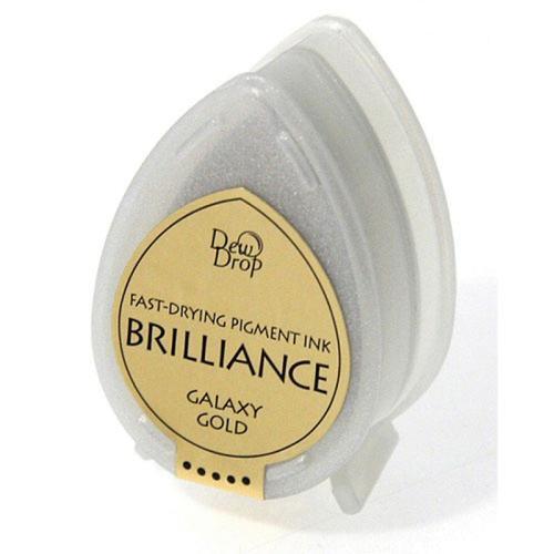 Memento Ink Pad Dew Drop Brilliance Galaxy Gold
