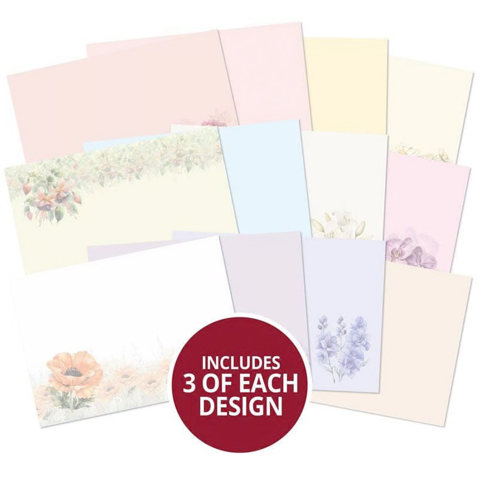Hunkydory In Full Bloom Luxury Card Inserts