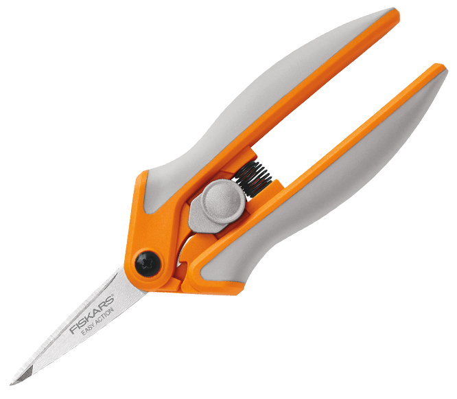 Fiskars Fabrics Easy Action Micro Tip Scissors