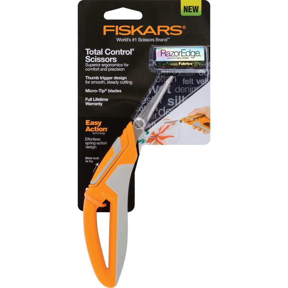 Fiskars Total Control Scissors Razor Edge