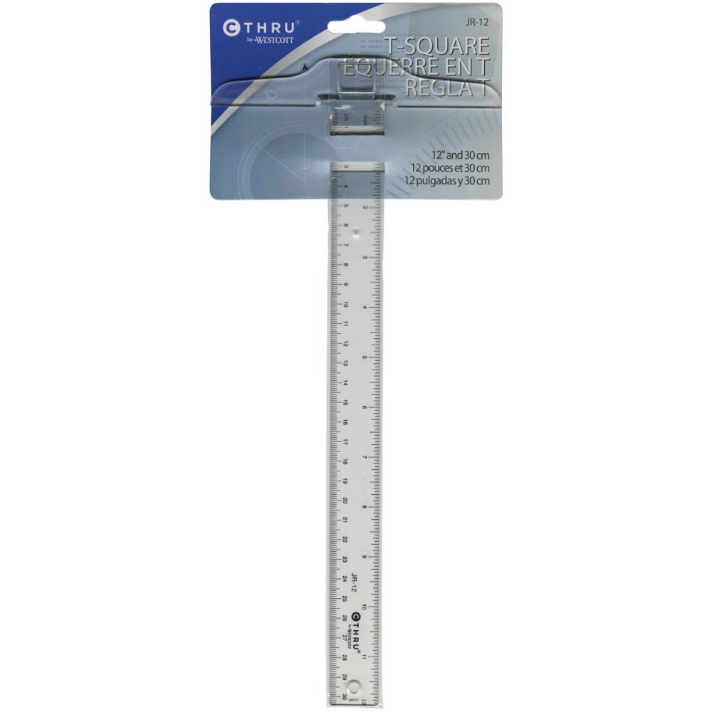CThru Ruler Junior TSquare 12Inch 30cm 