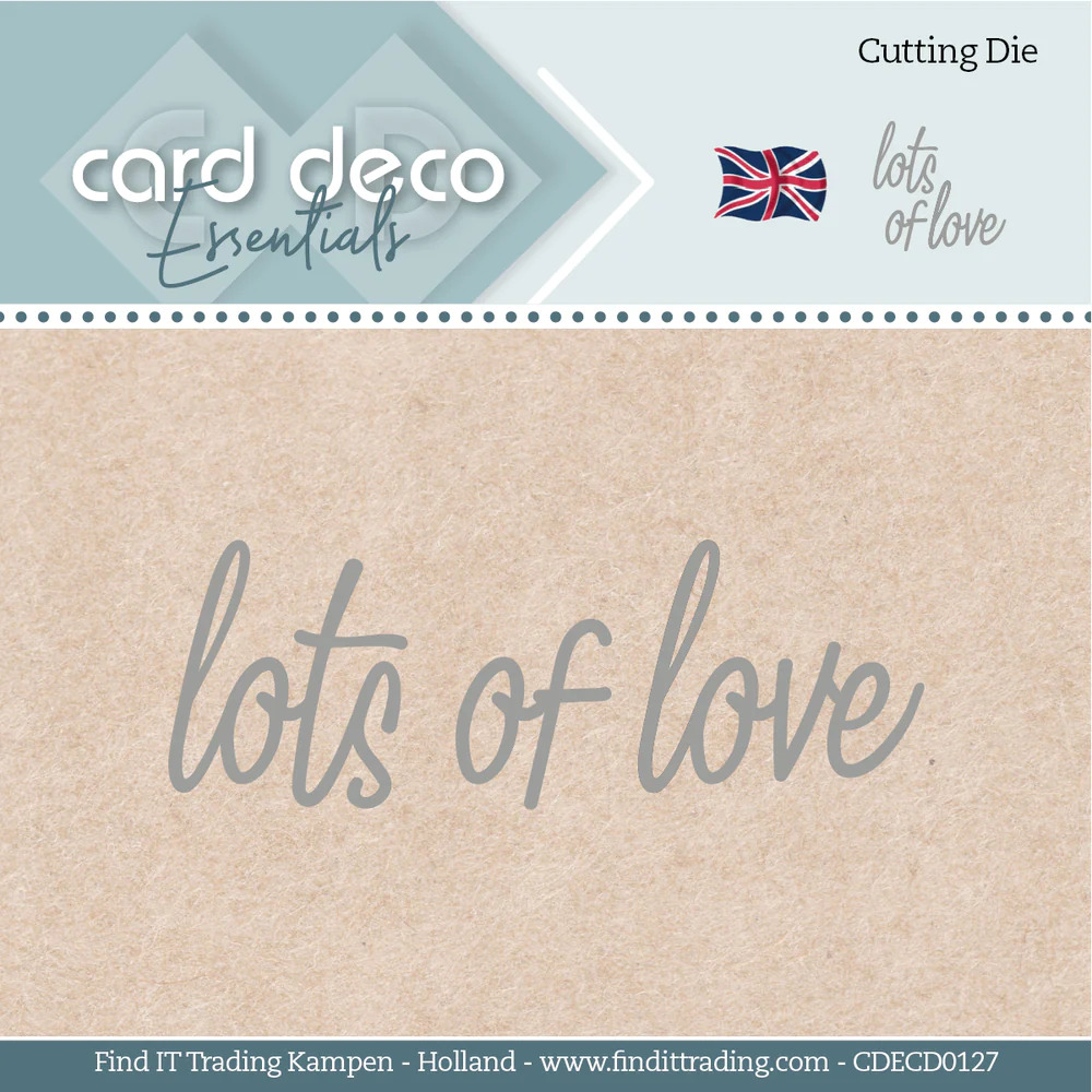 Card Deco Essentials Die - Vintage Birds - Lots of Love - CEDCD0127
