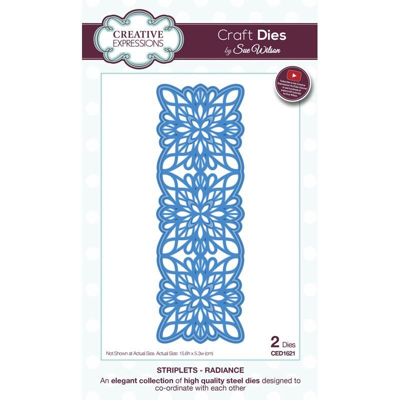 Sue Wilson Dies Striplet Collection Radiance CED1621 