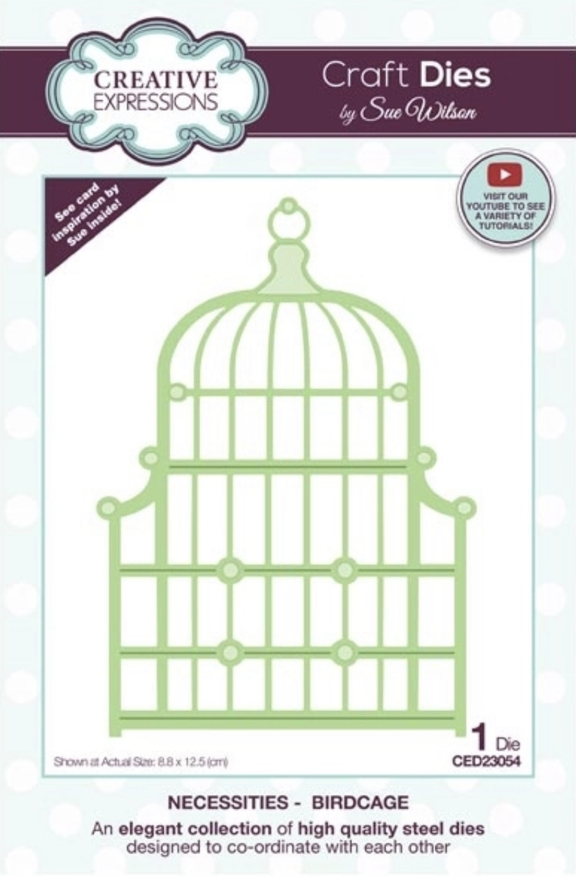 Sue Wilson Dies Necessities Birdcage CED23054