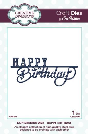 Sue Wilson Dies Expressions Happy Birthday CED5406 