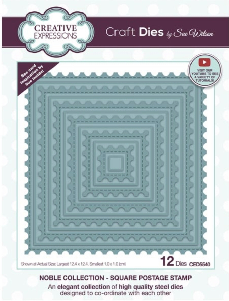 Sue Wilson Dies Noble Square Postage Stamp CED5540