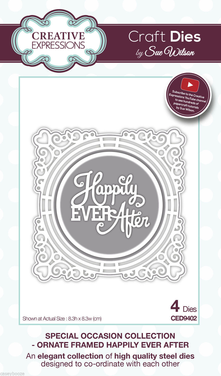Sue Wilson Dies Special Occasion Happily Ever After Die CED9402 