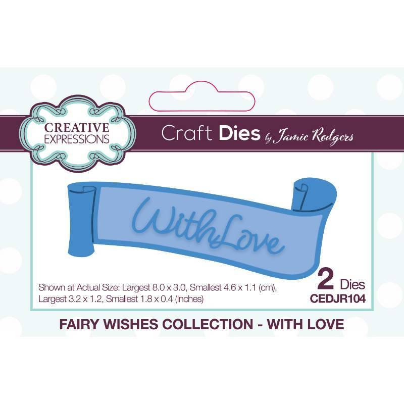 Creative Expressions Jamie Rodgers Fairy Wishes With Love Craft Die