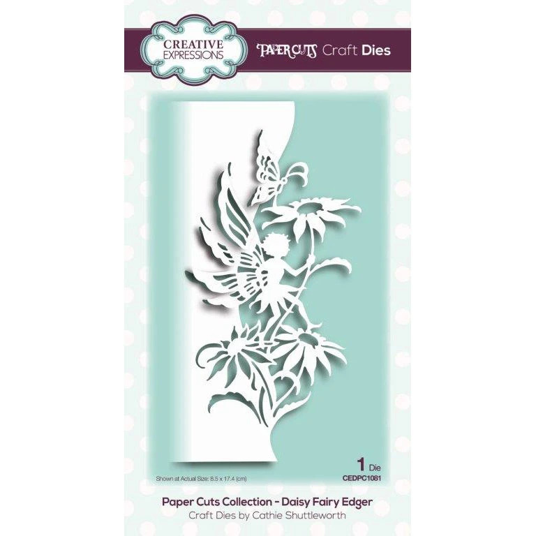 Paper Cuts Collection Die Daisy Fairy Edger CEDPC1081