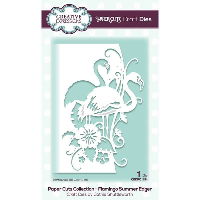 Paper Cuts Collection Die Flamingo Summer CEDPC1154