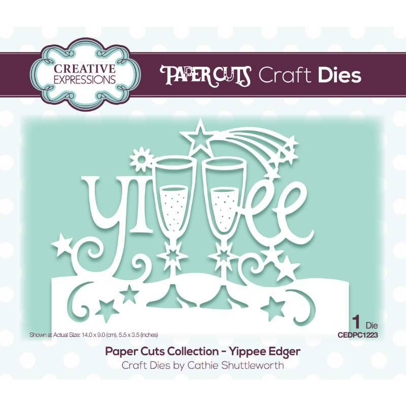 Creative Expressions Paper Cuts Yippee Edger Craft Die CEDPC1223