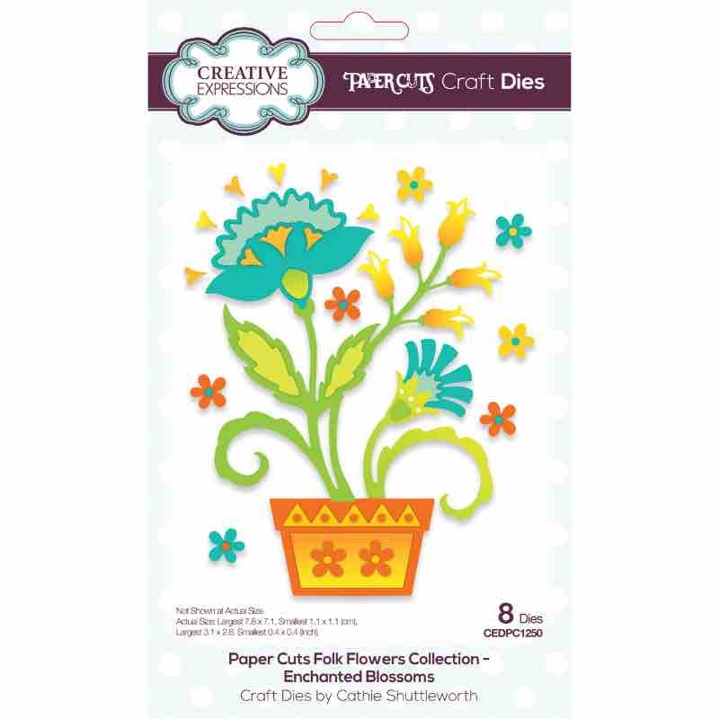 Creative Expressions Paper Cuts Enchanted Blossoms Craft Die CEDPC1250