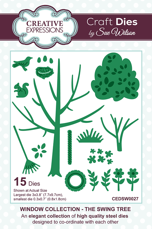 The Swing Tree Craft Dies By Sue Wilson