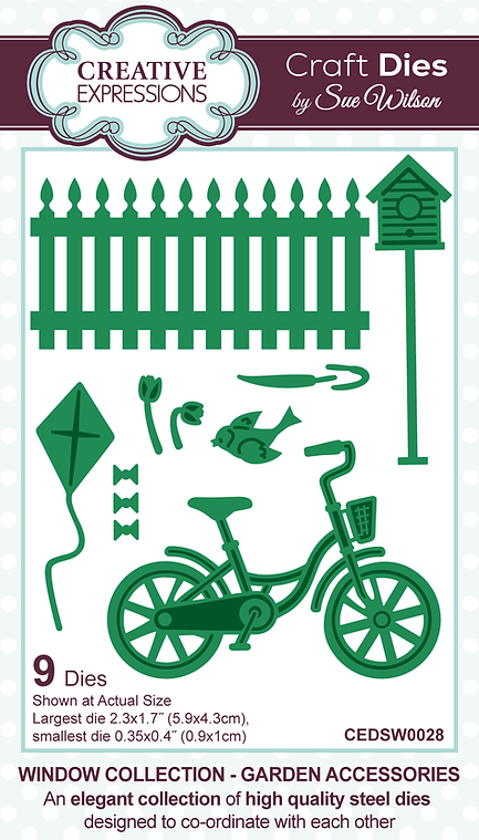 Garden Accessories Craft Dies By Sue Wilson