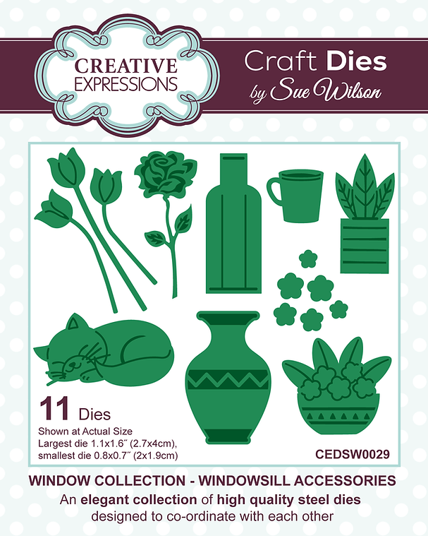 Windowsill Accessories Craft Dies BySue Wilson