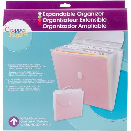 Storage Studios Expandable 12x12 Paper Organizer