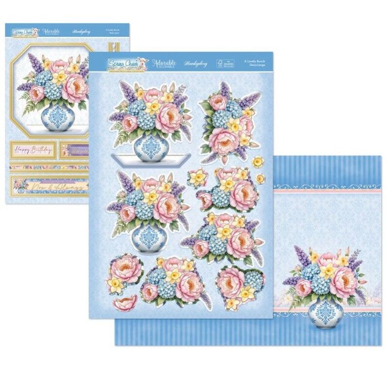Hunkydory Crafts Spring Cheer Deco-Large Set - A Lovely Bunch
