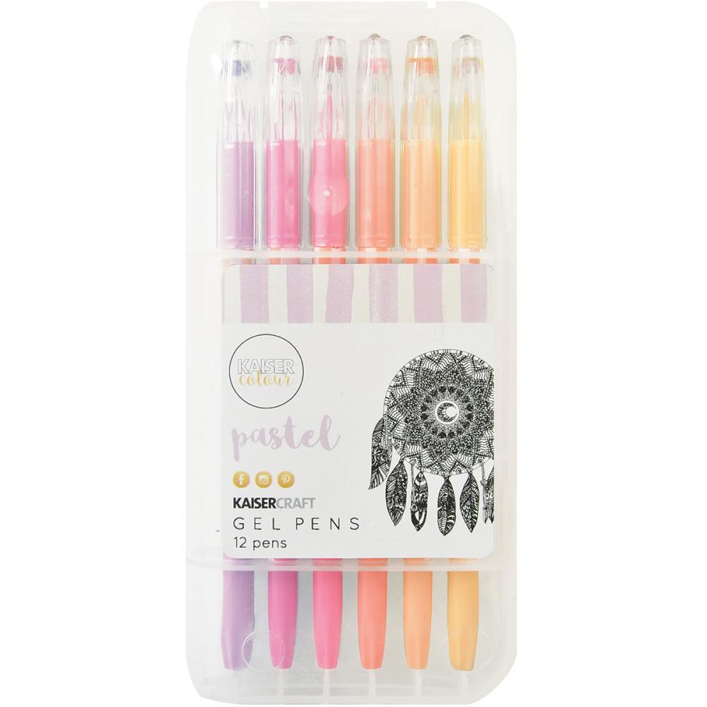 KaiserCraft Gel Pens 12 Pastel