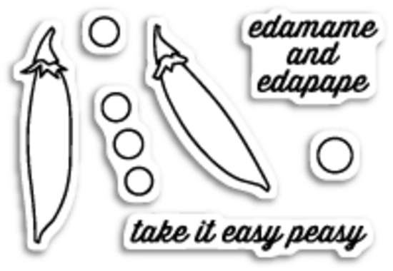 Memory Box Stamp Easy Peasy CL5176 