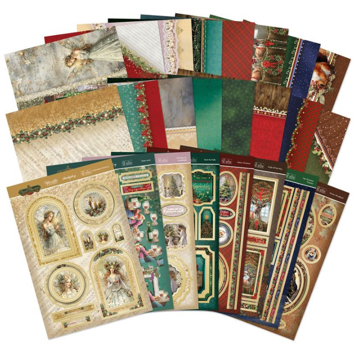 Hunkydory Crafts Classic Christmas Luxury Topper Collection