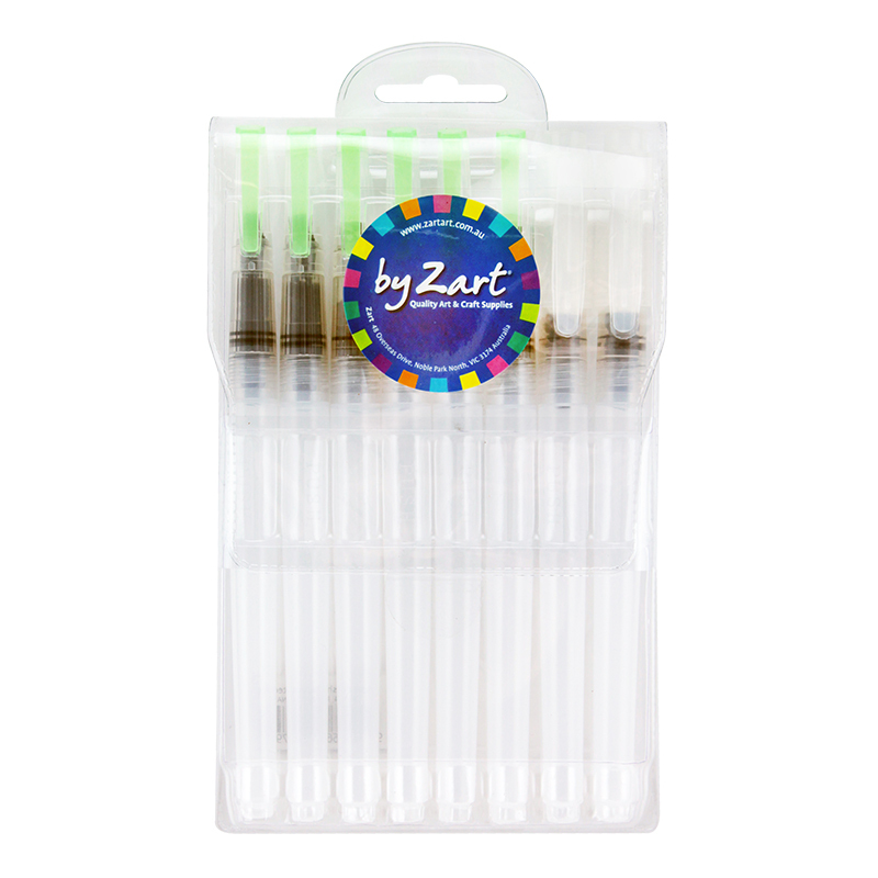 Aqua Brush Assorted Set 8pk 