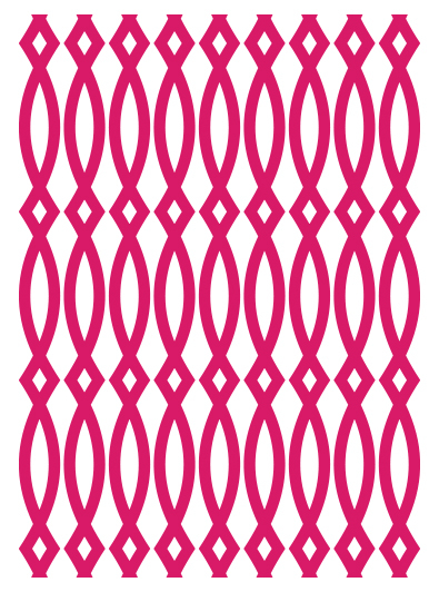 Couture Creations Embossing Folder 5x7 Elliptic Illusion 
