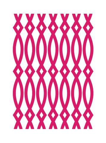 Couture Creations Embossing Folder A2 Elliptic Illusion