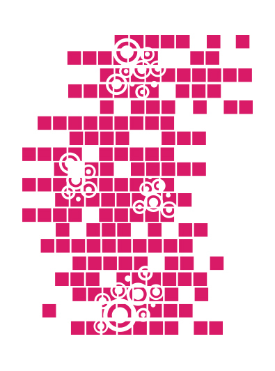 Couture Creations Embossing Folder A2 Geo Squares