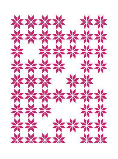 Couture Creations Embossing Folder A2 Random Daisies