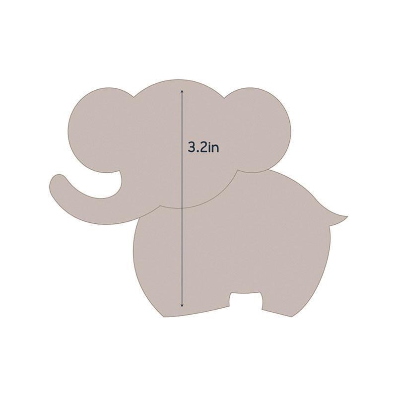 Couture Creations Quilt Essentials Die Applique - Elephant 1