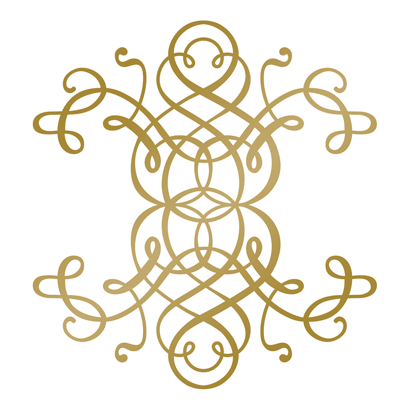 Anna Griffin Hotfoil Stamp Curling Motif 