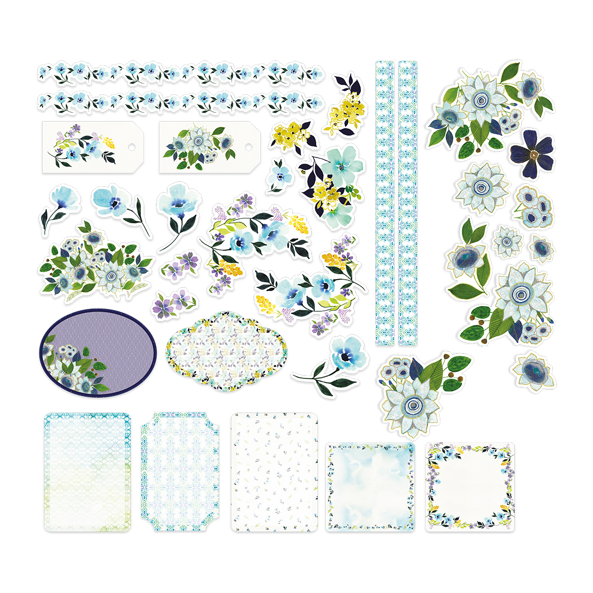 Couture Creations Ephemera Pack 36pc Le Petit Jardin ...