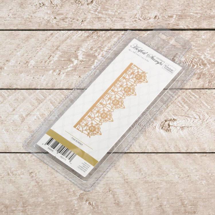 Couture Creations Hotfoil Stamp Fine Border