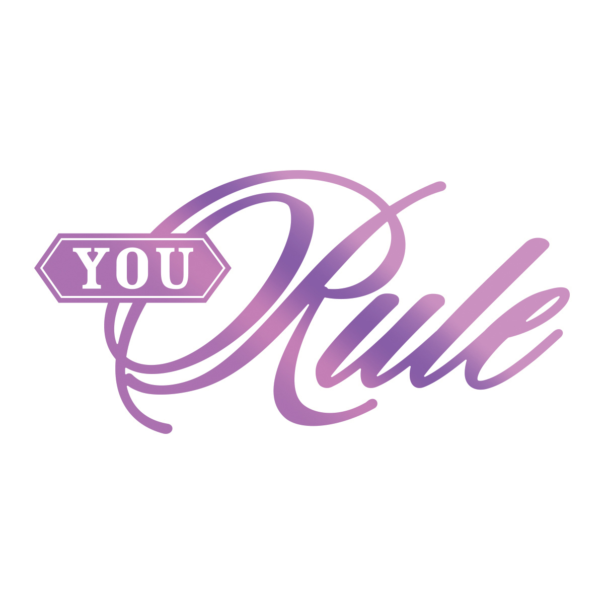 Couture Creations Hotfoil Stamp Sentiment You Rule