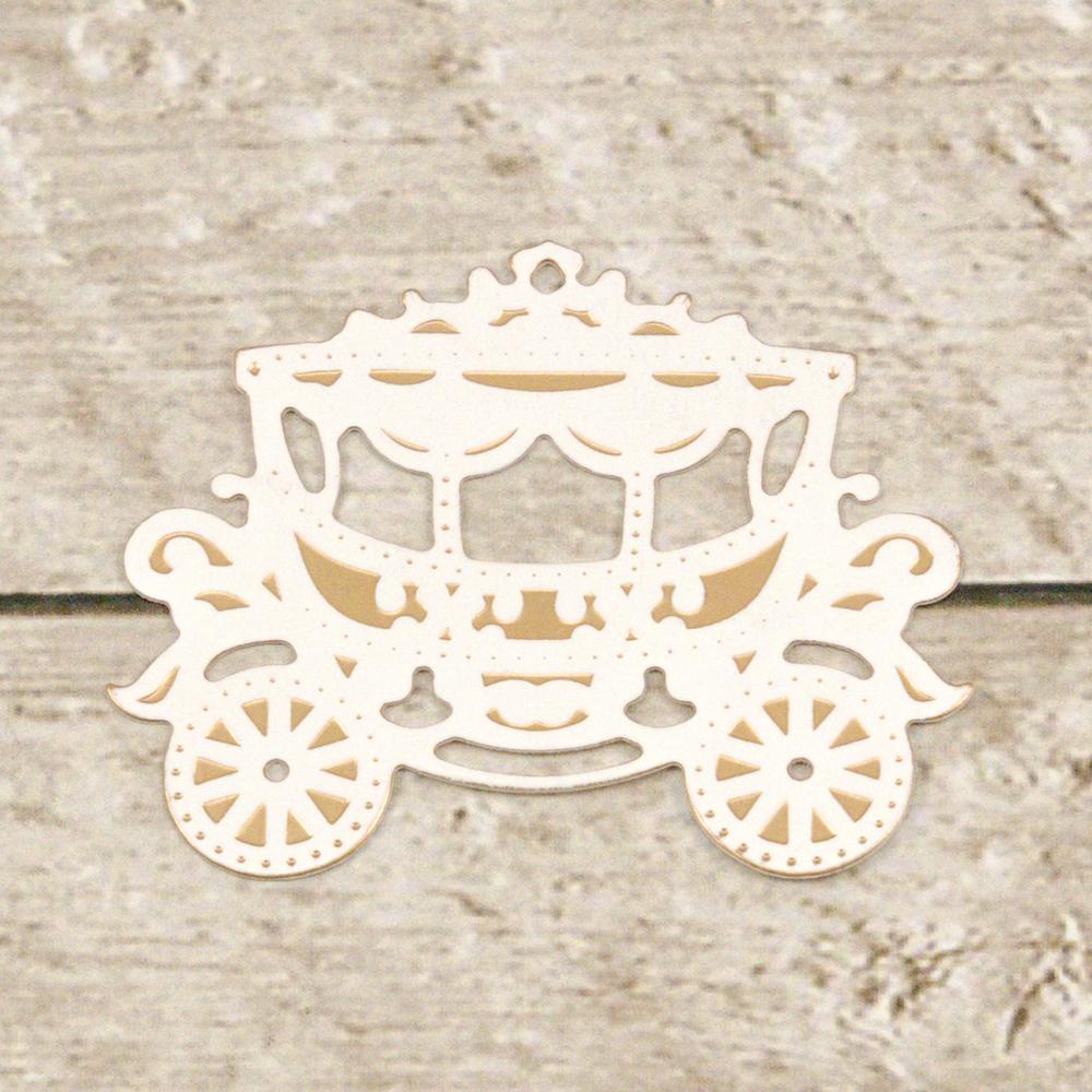 Cut and Foil Die Hotfoil Stamp Lavish Ballroom Gorgeous Carriage