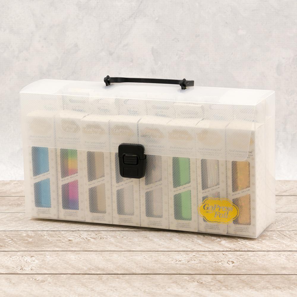 GoPress & Foil I Must Have Foil Case (16 Foil Rolls in Carry Case)